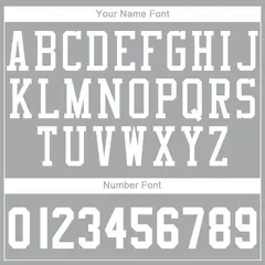 Gray White Classic Sets Basketball Jersey 4