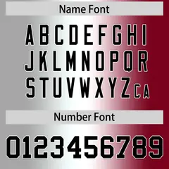 Gray White-Crimson Gradient Football Jersey 4