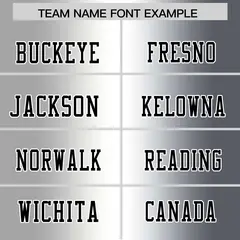 Gray White-Dark Gray Gradient Football Jersey 3