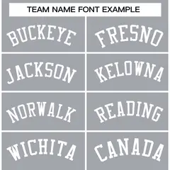 Gray White Raglan Varsity Full-Snap Letterman Jacket 5