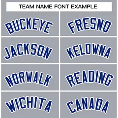 Gray White-Royal Classic Bull Men Casual Basketball Jersey 3