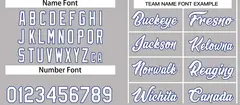 Gray White-Royal Classic Casual Basketball Jersey 3