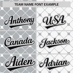 Gray White Split Plaid Design Authentic Baseball Jersey 3