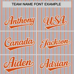 Gray White Tricolor Stripe Fashion Baseball Jersey 3