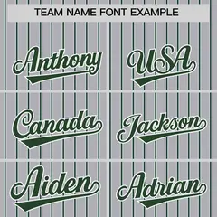 Gray White Tricolor Stripe Fashion Baseball Jersey 3