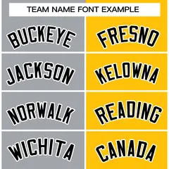 Gray Yellow-Black Two Tone Split Varsity Full-Snap Letterman Jacket 5