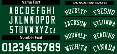 Green Authentic Classic Pullover Baseball Jersey 3