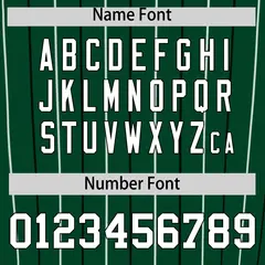 Green Black and White Bi-Color Stripes Baseball Jersey 4
