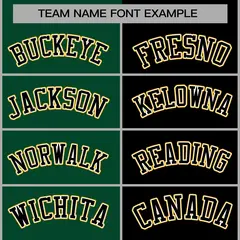 Green Black-Black Two Tone Split Varsity Letterman Jacket 5