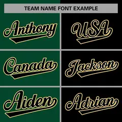 Green Black-Black Two Tone Split Varsity Letterman Jacket 5