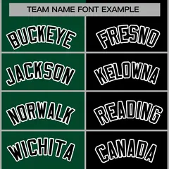 Green Black-Black Two Tone Split Varsity Letterman Jacket 5