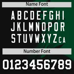 Green Black Ink Pattern Authentic Baseball Jersey 4