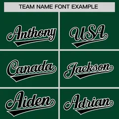 Green Black Raglan Three Stripes Varsity Full-Snap Letterman Jacket Hoodie 5