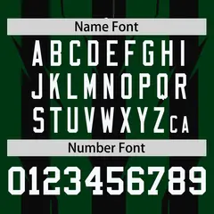 Green Blade Pattern Raglan Varsity Letterman Baseball Jacket 4