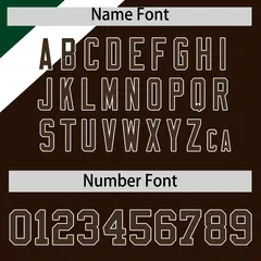Green Brown Raglan Varsity Full-Snap Letterman Baseball Jacket 4
