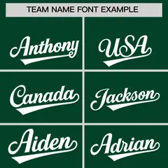 Green Classic Authentic Baseball Jersey 3
