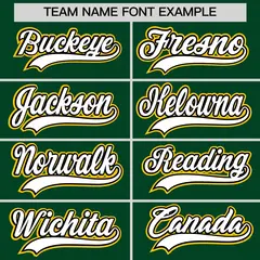Green Classic Baseball Jersey Moisture-Wicking Team Uniform 6