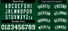 Green Classic Style Authentic Pullover Baseball Jersey 3