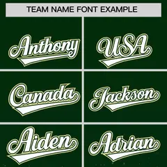 Green Cream Floral Gradient Full Button Baseball Jersey 3