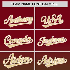 Green Crimson Full-Snap Varsity Gradient Letterman Jacket 3
