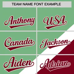 Green Crimson Raglan Full-Snap Letterman Baseball Jacket 3