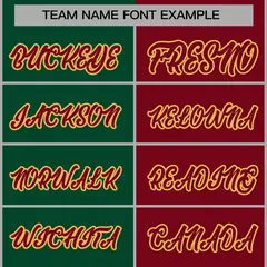 Green Crimson Split Varsity Letterman Jacket 5