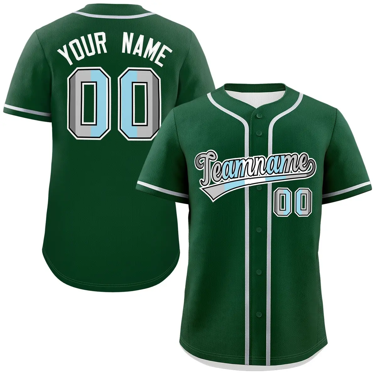 Green Demiboy Pride Month Classic Authentic Baseball Jersey