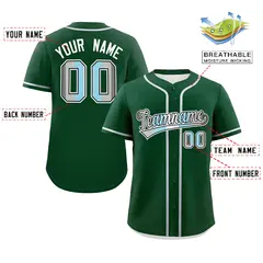 Green Demiboy Pride Month Classic Authentic Baseball Jersey 2