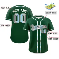 Green Demiboy Pride Month Classic Authentic Baseball Jersey 2