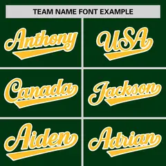 Green Gold Color Block Varsity Letterman Baseball Jacket 3