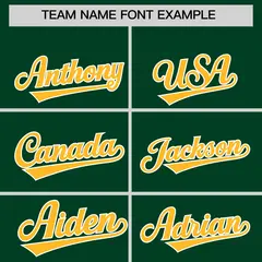 Green Gold Color Block Varsity Letterman Jacket Hoodie 5