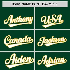 Green Gold Color Block Varsity Letterman Jacket Hoodie 5