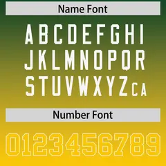 Green Gold Gradient Side Pattern Authentic Football Jersey 4