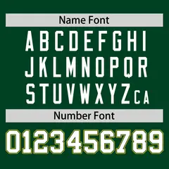 Green Gold Half Gradient Authentic Baseball Jersey 4