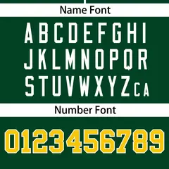 Green Gold Raglan Side Spot Pullover Baseball Jersey 4
