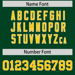 Green Gold Retro Sleeve Line Authentic Football Jersey 4