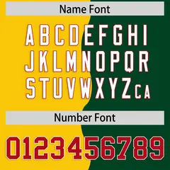 Green Gold Split Mesh Authentic Football Jersey 4