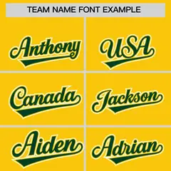 Green Gold Two Tone Split Full-Snap Varsity Letterman Hoodie Jacket 5