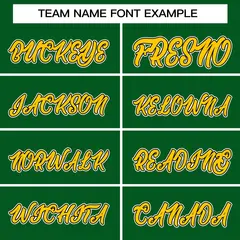 Green Gold-White Classic Mesh Basketball Jersey for Women 3