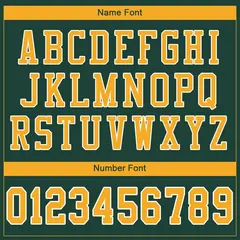 Green Gold-White Classic Mesh Football Jersey 3
