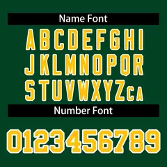 Green Gold-White Classic Mesh Football Jersey 4