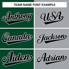 Green Gray-Black Two Tone Split Varsity Letterman Jacket 5