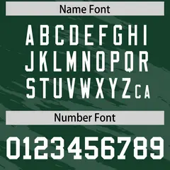 Green Gray Scratch Pattern Authentic Football Jersey 4
