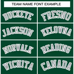 Green Gray-White Classic Hockey Jersey 3