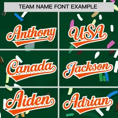 Green Ice Cream Cone Graffiti Fashion Baseball Jersey 3