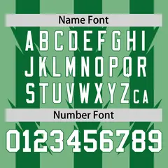 Green Kelly Green Blade Pattern Raglan Baseball Jersey 4