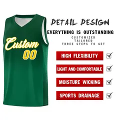 Green Kelly Green Gradient Basketball Jersey Sports Uniform 2