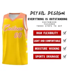 Green Kelly Green Two Tone Side Star Color Block Basketball Jersey 2