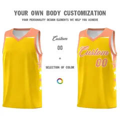 Green Kelly Green Two Tone Side Star Color Block Basketball Jersey 3