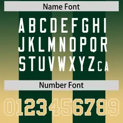 Green Khaki Gradient Vertical Stripe Fashion Football Jersey 4